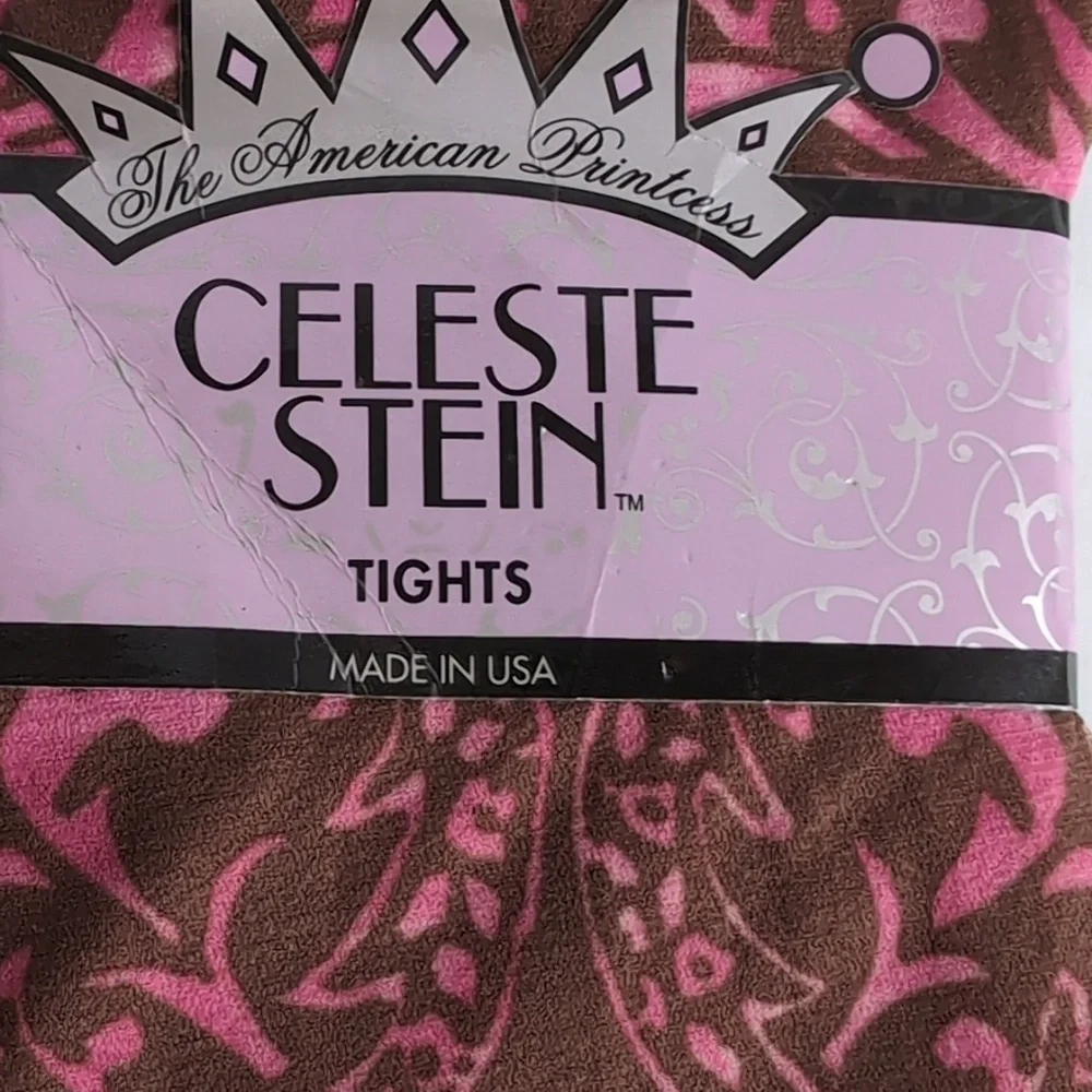 Stocking Diva Footed Tights By Celeste Stein American Printcess One Size